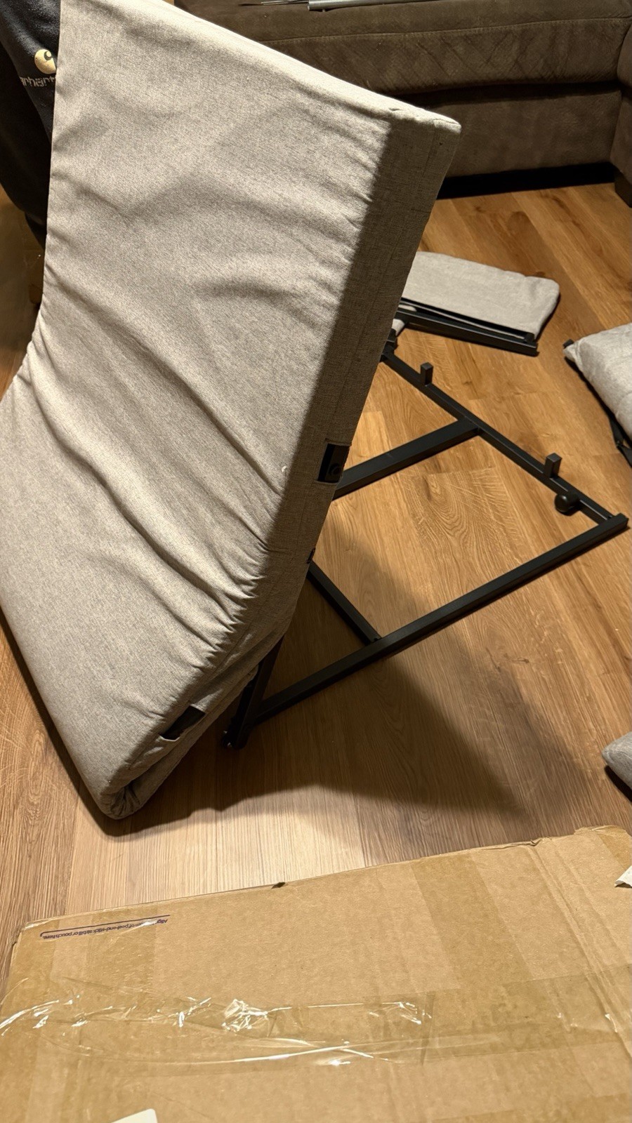 Electric Lifting Backrest 300 lbs 4-68° Adjustable with Guardrail & Pouch