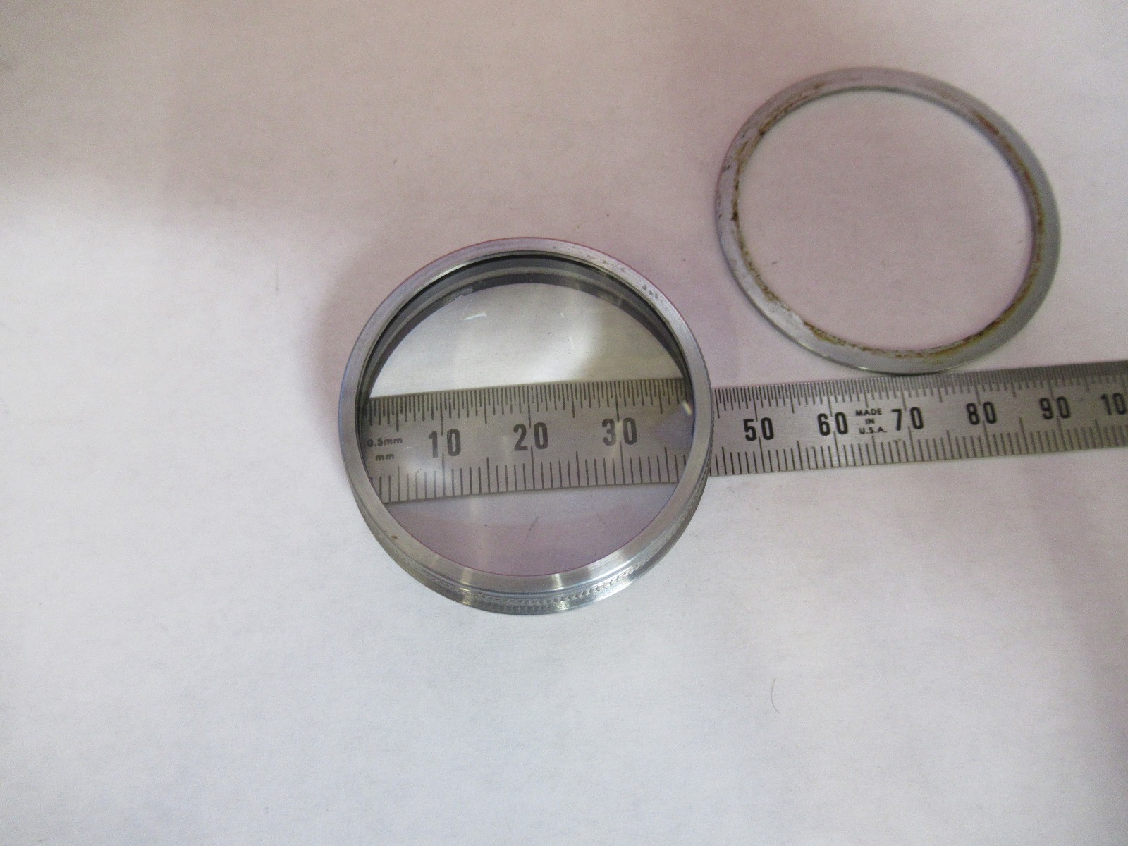 ZEISS OPTON STEREO OBJECTIVE LENS MICROSCOPE PART AS PICTURED 83-C-04