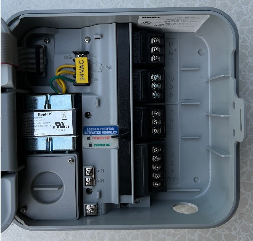 Hunter Pro-C PC-400i 13-Zone Station Indoor Sprinkler Timer Controller