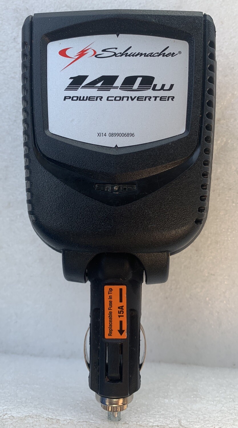 SCHUMACHER 140W POWER CONVERTER XI14 12V DC 13A