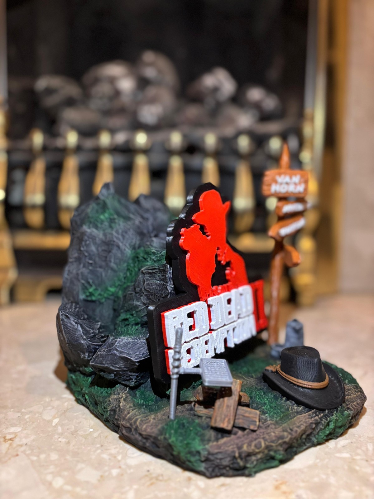 Red Dead Redemption 2 - Controller Holder For PlayStation And Xbox