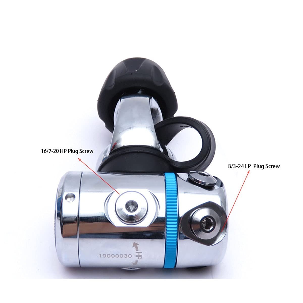 heyous Stainless Steel Scuba Diving Regulator Plug Kit