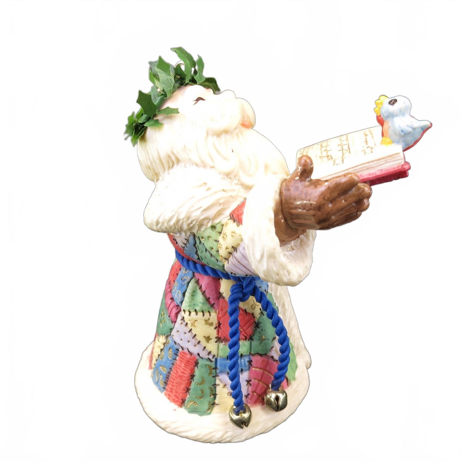 Toy Shop Serenade Santa Claus w Birds Hallmark Ornament by Tammy Haddix QX8301