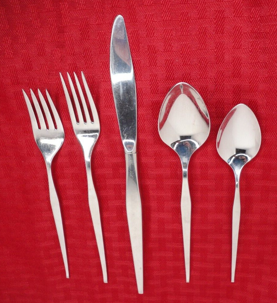 TOWLE USA GLIMMER Pattern One Place Setting 5 Piece E5B