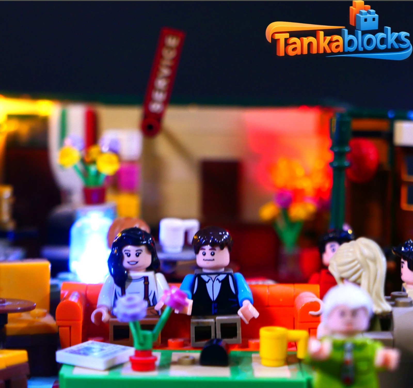 LED Light Kit for Central Perk - Compatible with LEGO® 21319 Set (Classic)