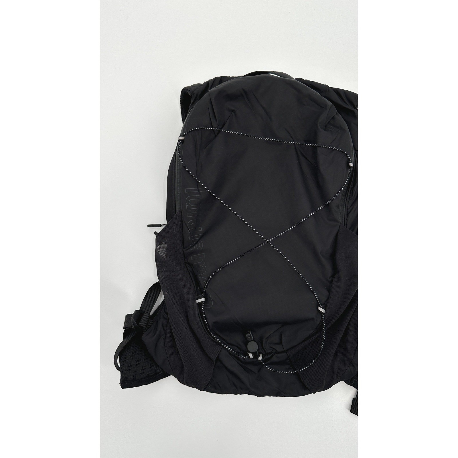 Lululemon Active Backpack 10 L O/S Black Hydration Comp Water Repel Reflective