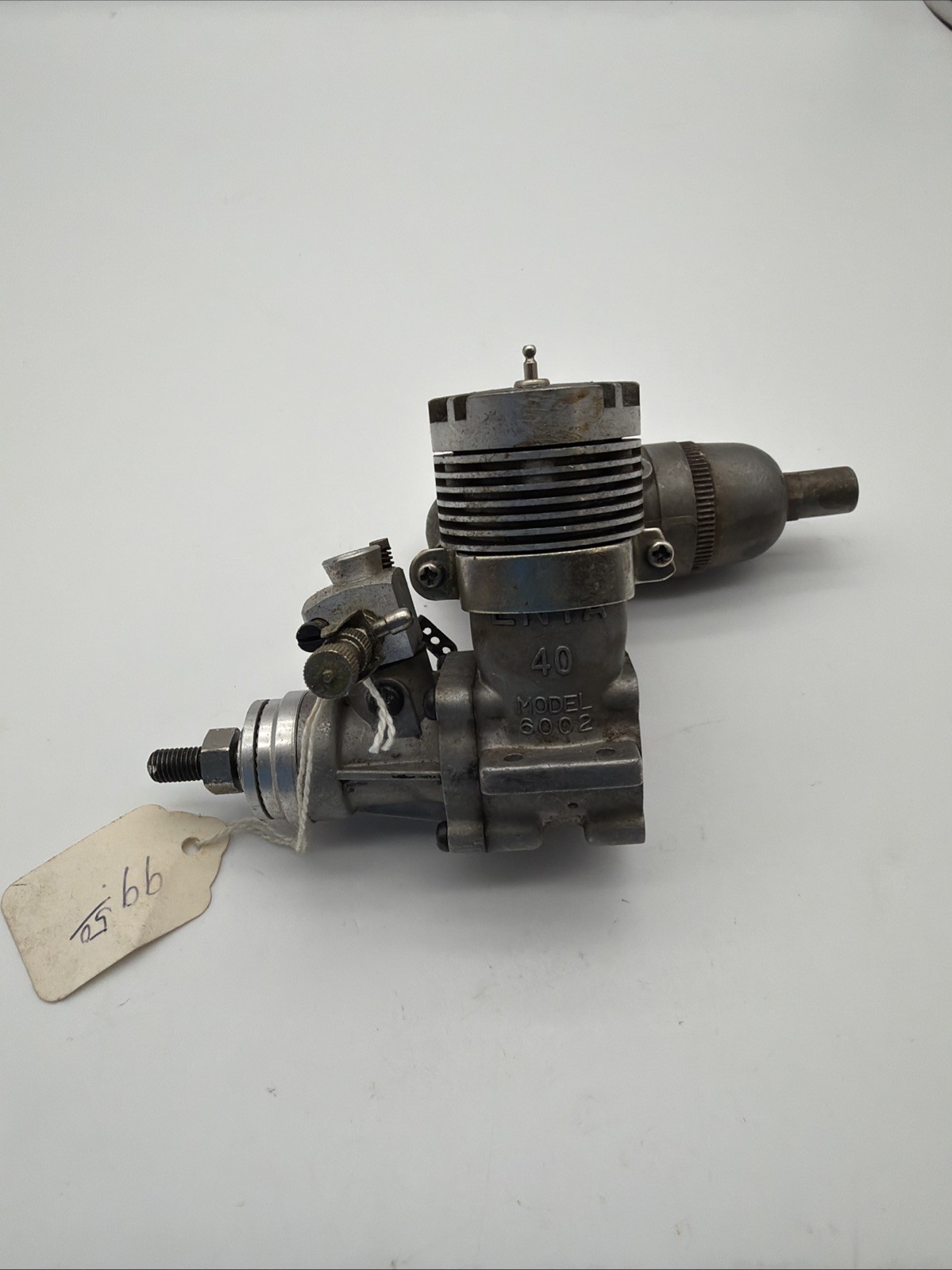 ENYA 40 T.V. 6.47cc 2 cycle glow engine with muffler, used for R/C airplane M16