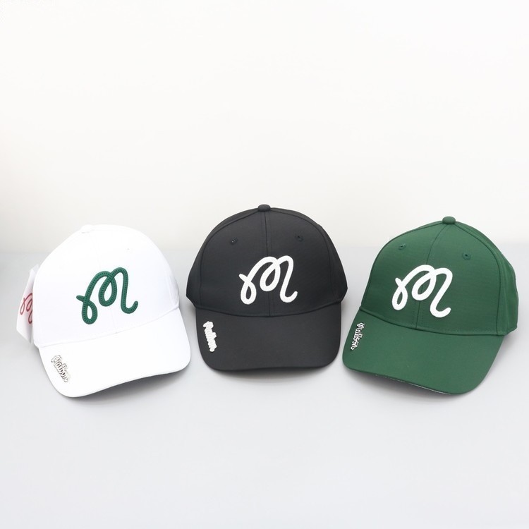 Malbon Golf Hat, Magnetic Ball-Marker, Adjustable Unisex
