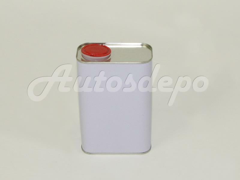 Quart (1000 ml) Rectangular Type Paint Tin Can , With Plastic Cap QTY : 6
