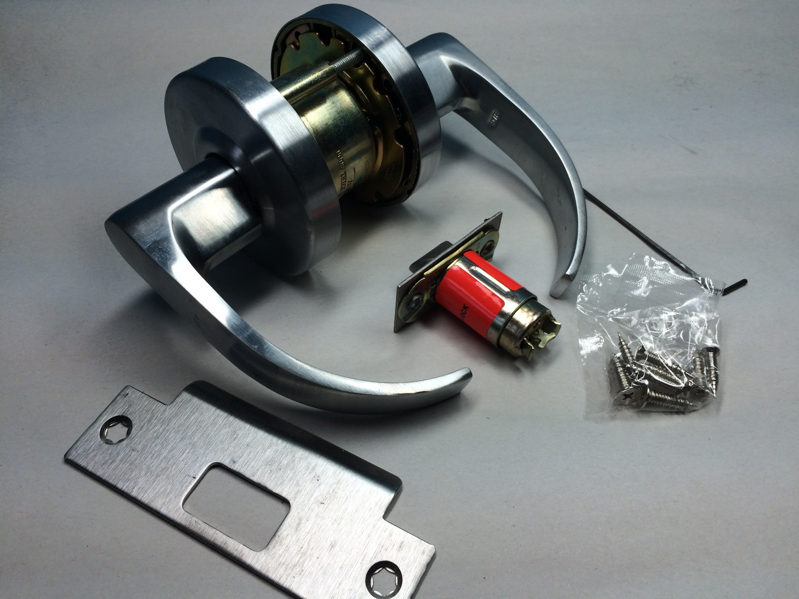 Schlage Grade 2 Passage Leverset, 626 Finish, SCAL102S626 - Locksmith