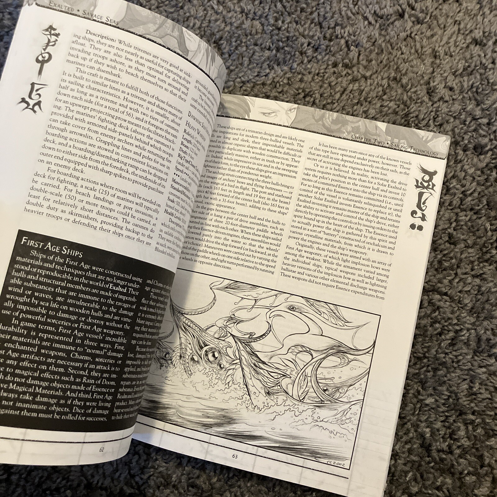 White Wolf Savage Seas Exalted Roleplaying Setting Resource WW8822 RPG Gaming
