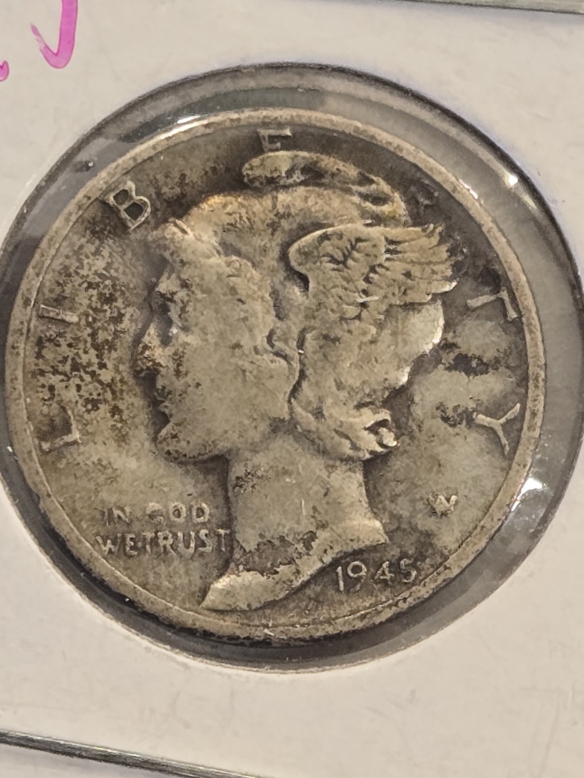 1945 Mercury Dime