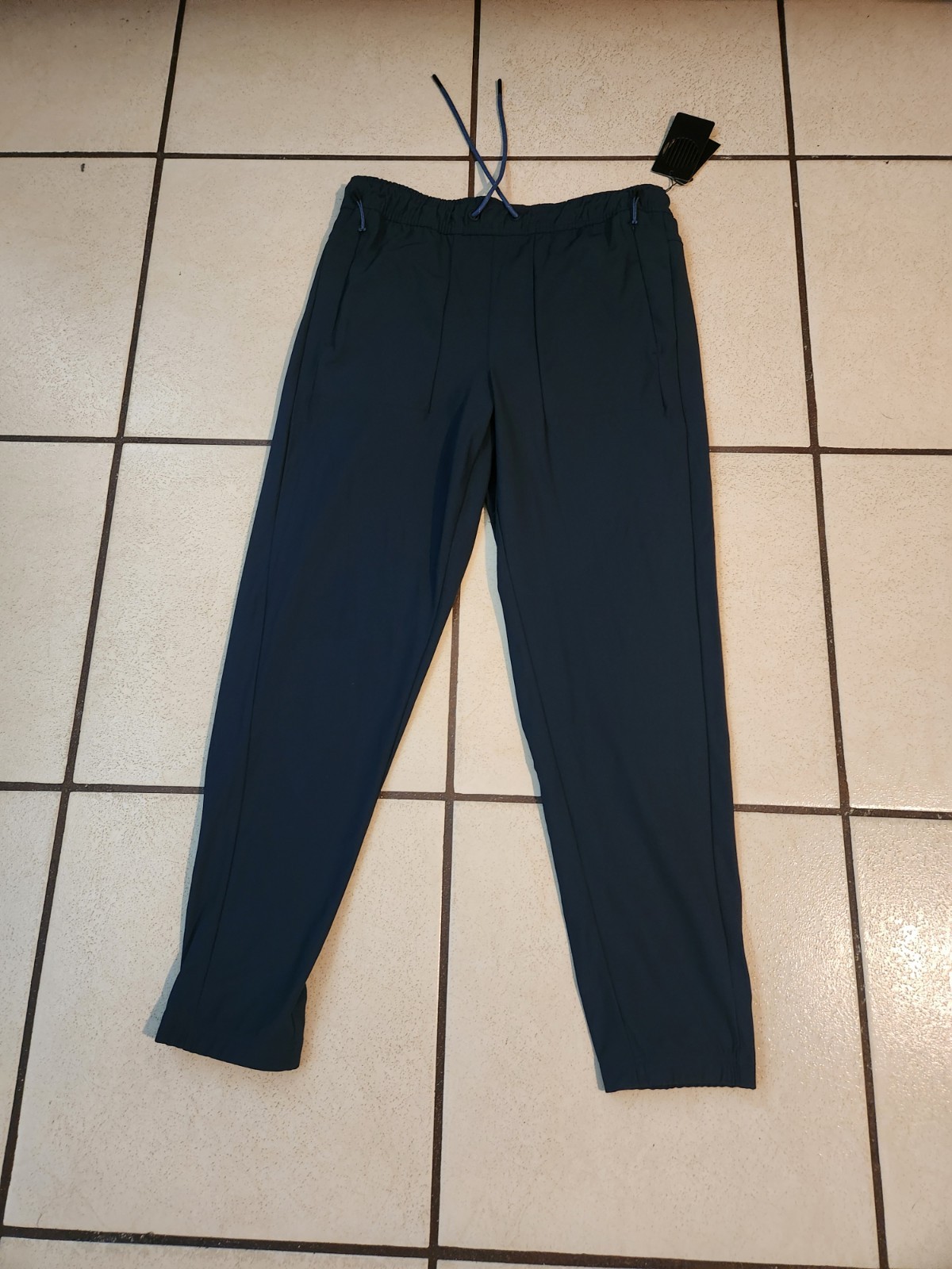 Motion Mens Transit Jogger Pants Lightweight Zip Pockets SzM