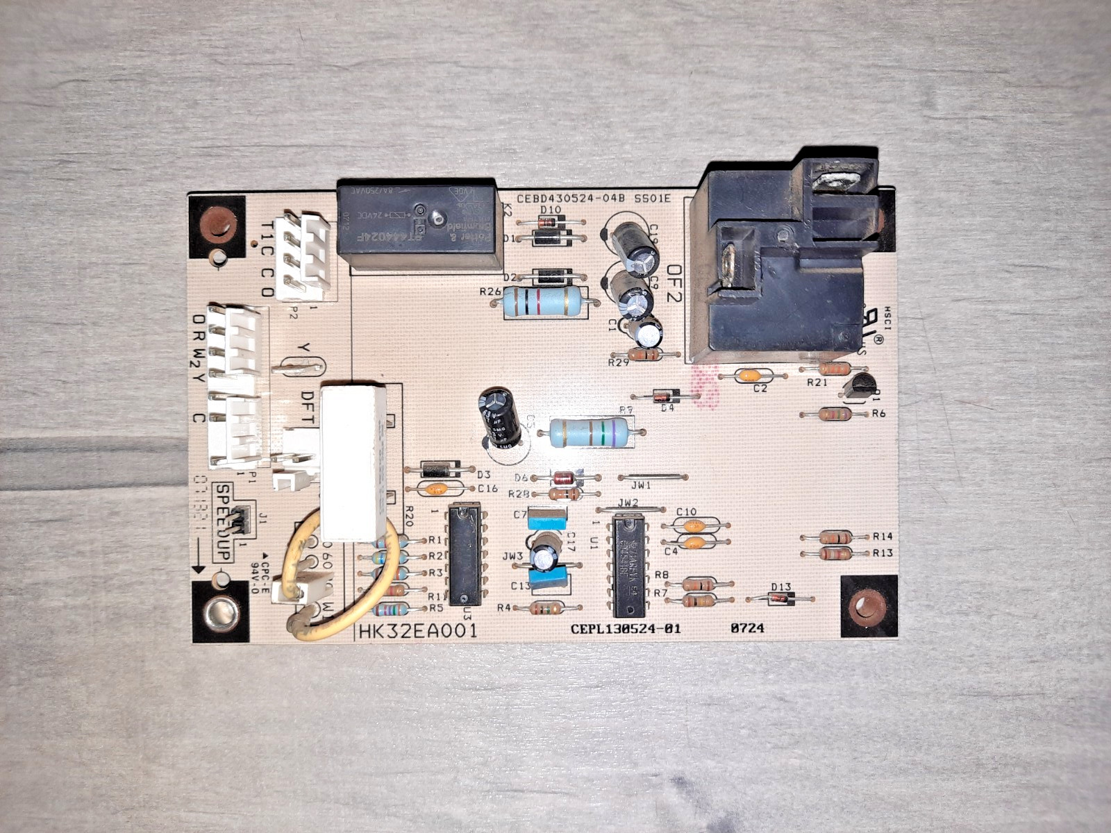 HSCI BLOWER CONTROL BOARD CEPL130524-01 HK32EA001 CEBD430524-04B (AB 1472) H3