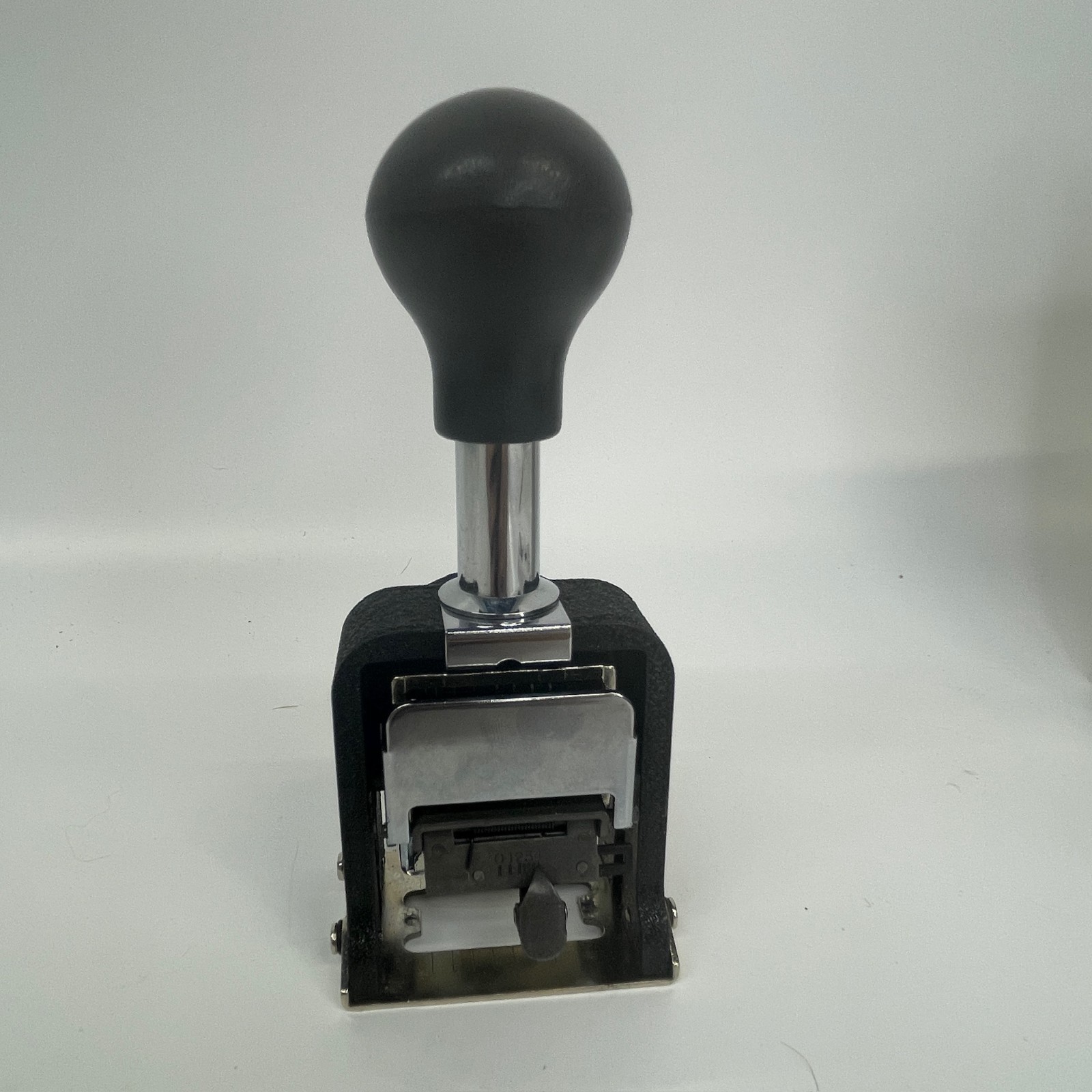Bates Royall RNM5A-7 Automatic Numbering Machine Ink Stamp COMPLETE - NEEDS INK