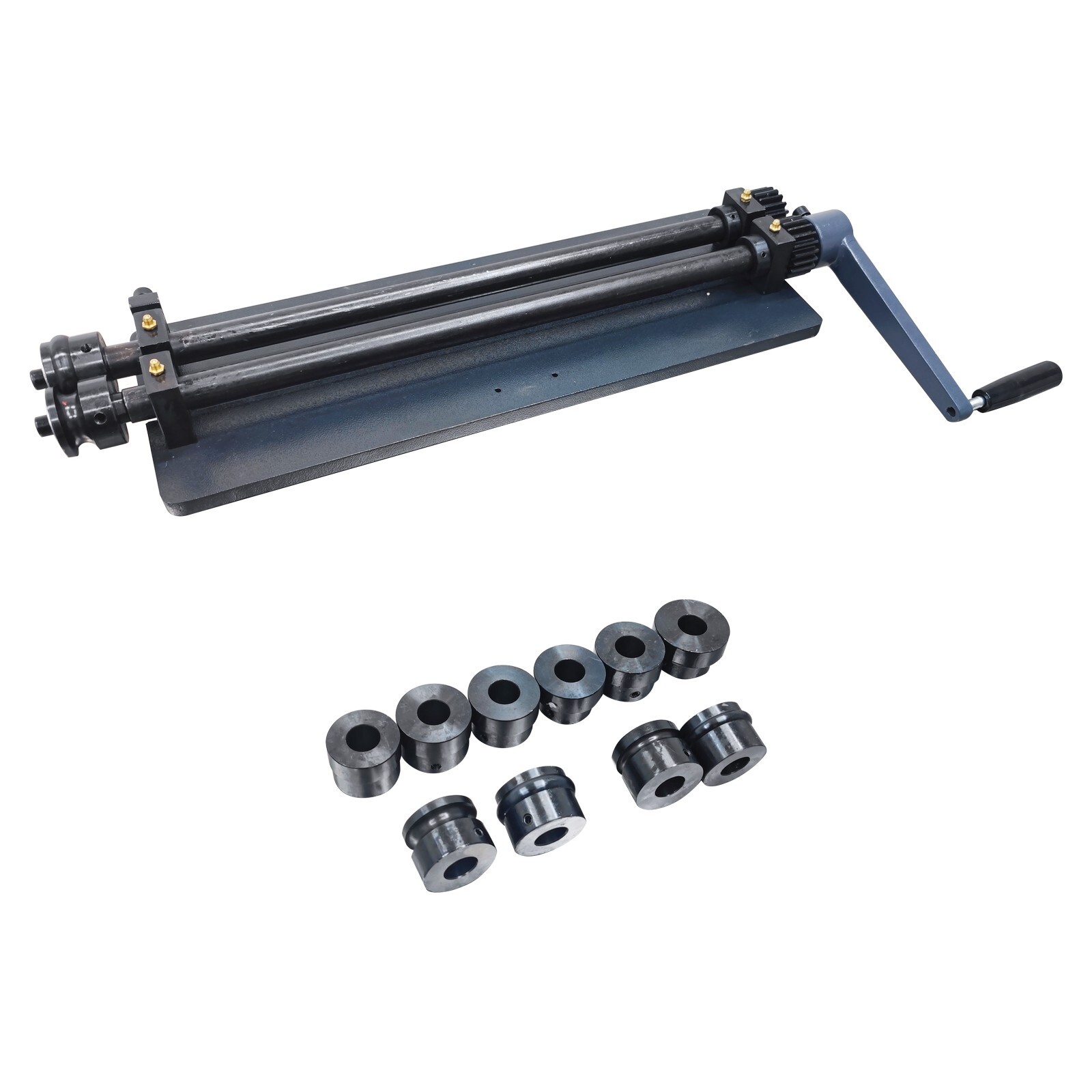 Hand Winding Machine Metal Bead Roller Create Channels Forming Machine 6 Rollers