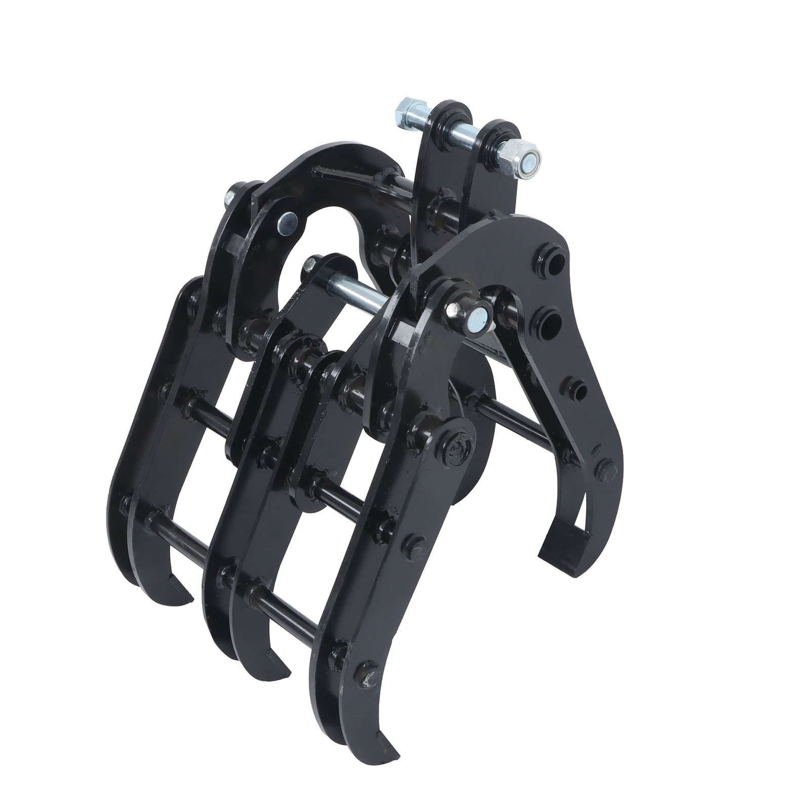 Universal Excavator Grapple Bucket - Wide Jaw Claw Attachment for Mini Diggers