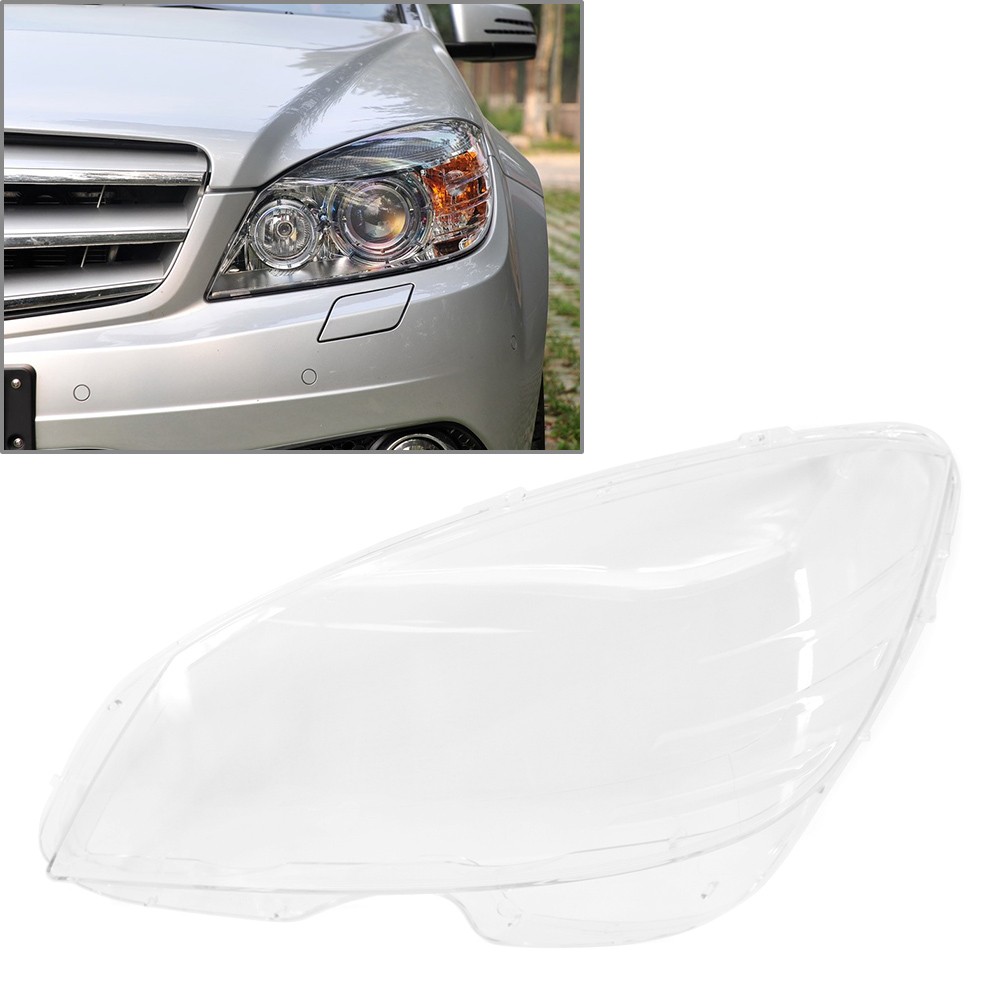 Headlight Lamp Lens Cover Fit Mercedes Benz C Class W204 2008-2011 2048208761