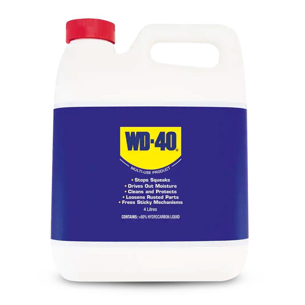 4L WD-40 Lubricant Grease Oil Tub + 1L Spray Bottle, Anti Rust Corrosion WD40