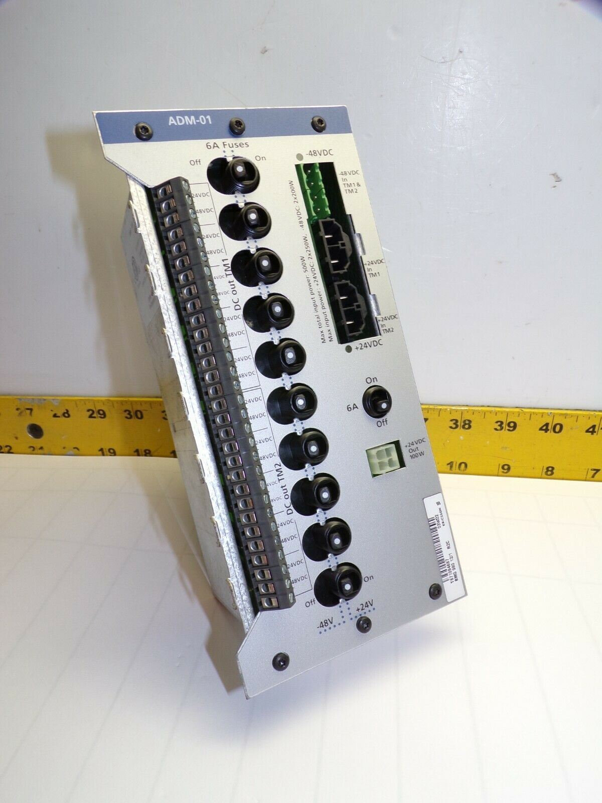 NEW ERICSSON ADM-01 POWER SUPPLY 500 WATT +24 VDC - 48 VDC  BMG 980 12/1 R2C