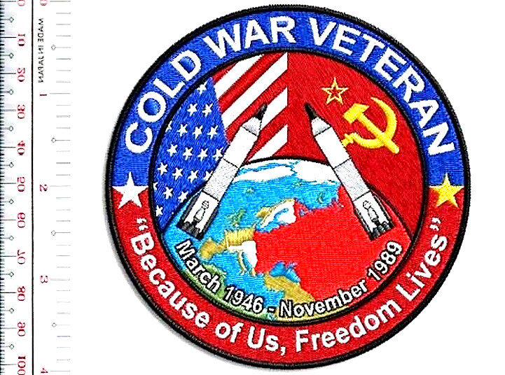 US Veterans Cold War Army USAF USN USMC USCG March 1946 - Nov 1989 vel NO TARIFF