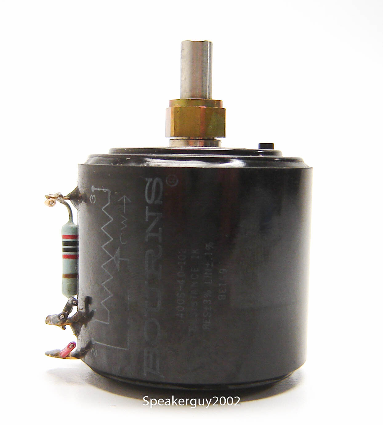 Bourns 3400-40-102 / Precision 10 Turn Potentiometer / 1K Ohm -- KT1