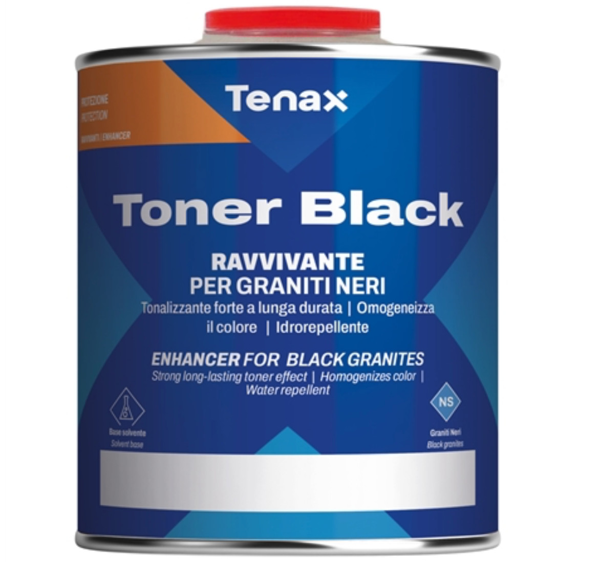 Tenax Toner Black Stone Dye - 1 Qrt