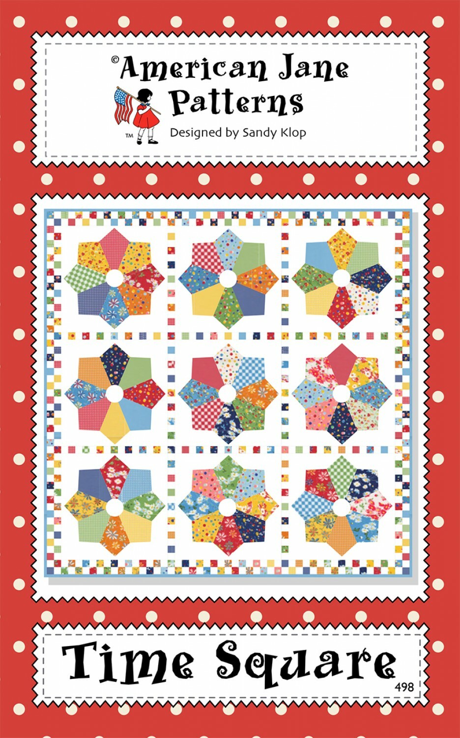 Time Square Quilt Pattern by American Jane Layer Cake Friendly 51" X 51"