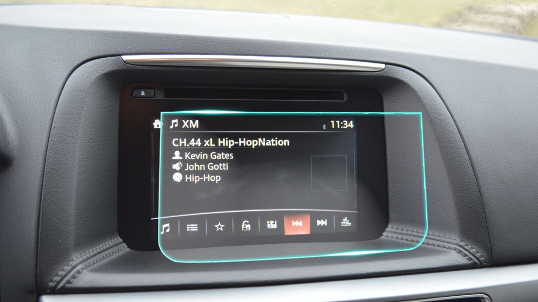 Crystal Clear Screen Protector for 2015 Mazda CX-5 Vehicle Navigation