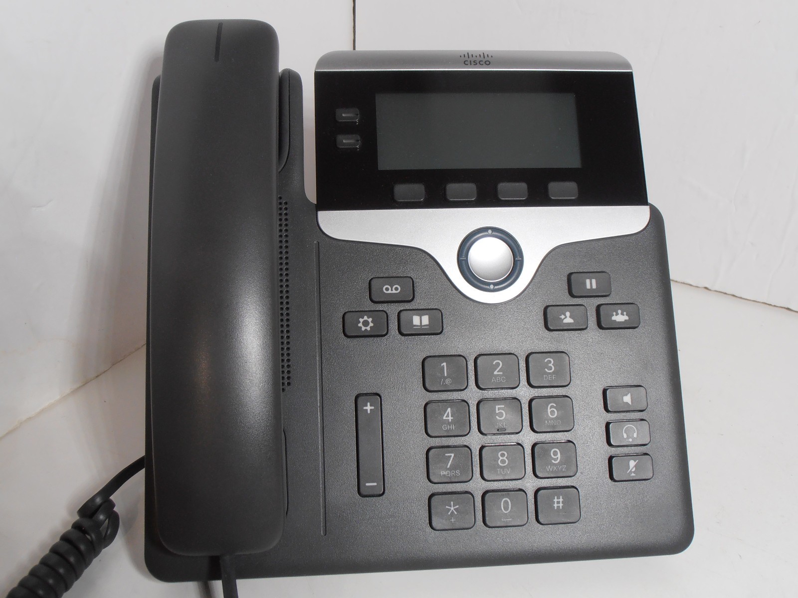 Cisco CP-7821 Unified IP VoIP Business Phone - Charcoal - With Handset & Stand