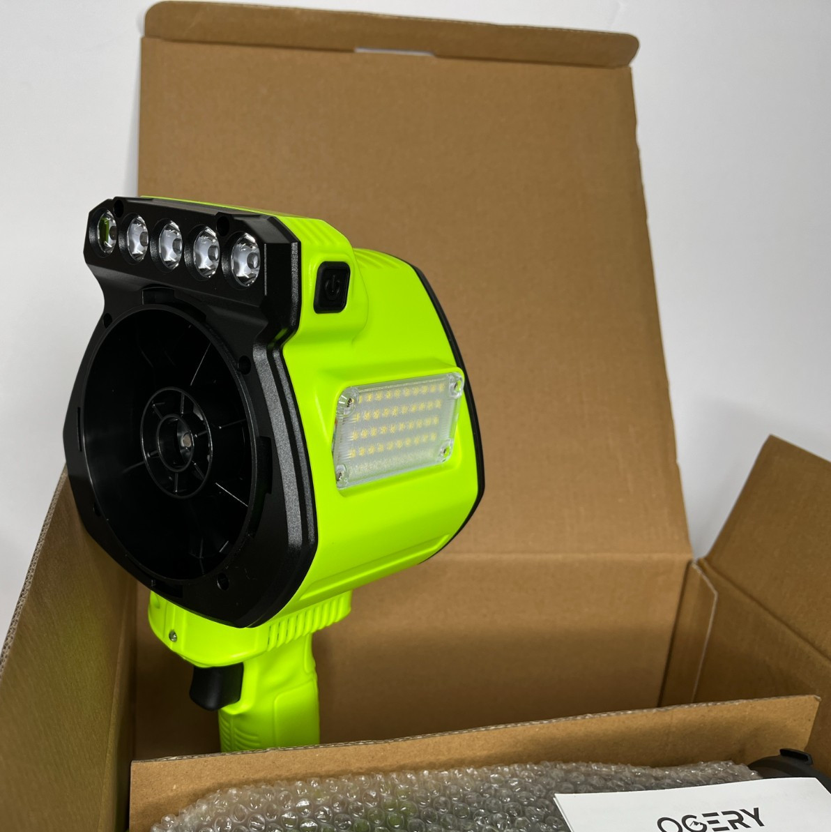 OGERY Brushless Leaf Blower Cordless with Lights, Powerful Electric Leaf Blowers