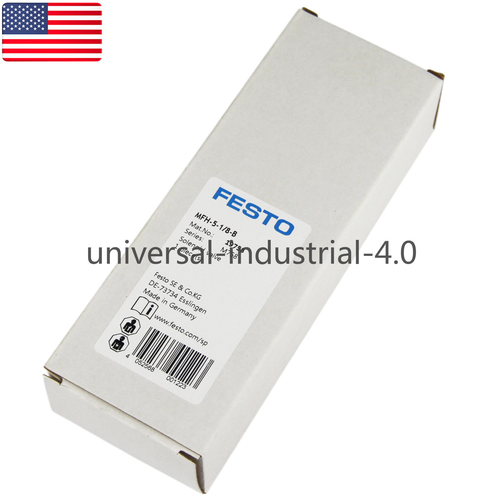New In Box FESTO MFH-5-1/8-B 19758 Solenoid Valve Free Shipping - US Stock