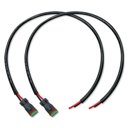DAMA Deutsch DT pin Plug Socket Female Wiring Harness Extension Pigtail 2
