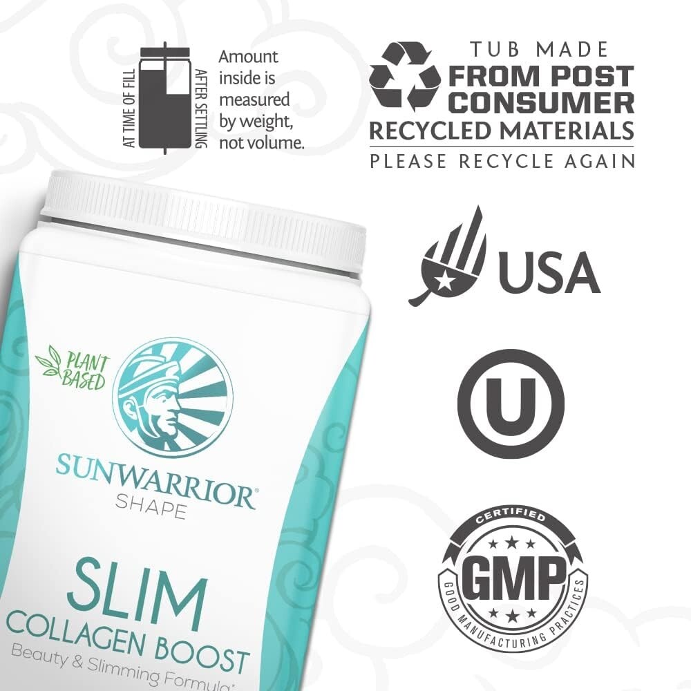 Sunwarrior Slim Collagen Peptides Powder with Vitamin C & Biotin Gluten Free Ket