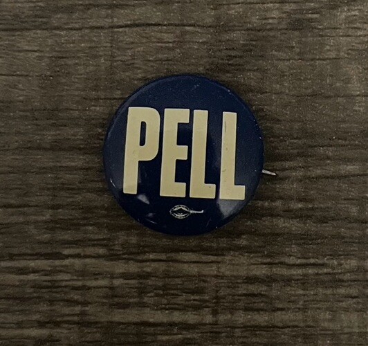 Vintage Pell Political Pinback Pin Button