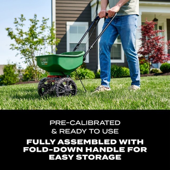Scotts Turf Builder EdgeGuard Mini Broadcast Spreader Seed Fertilizer Salt