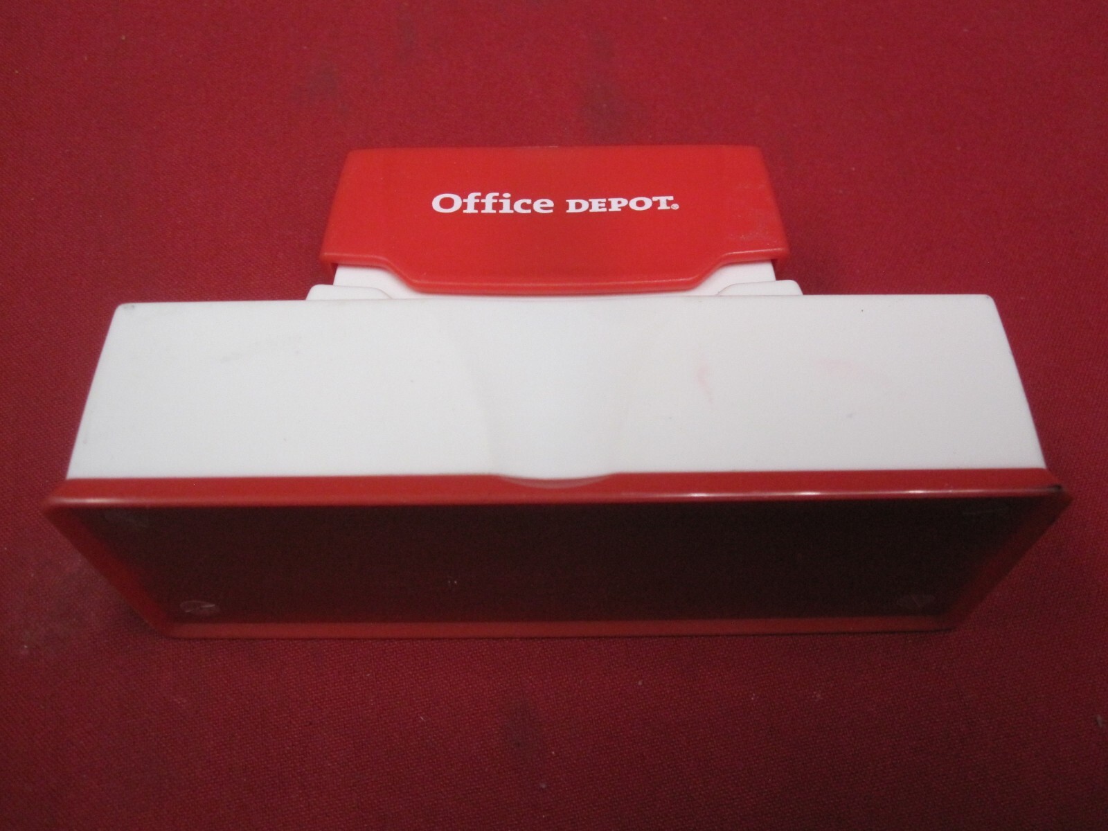 Office Depot Ink Stamp "Due to nature I waive my right to Chargeback"