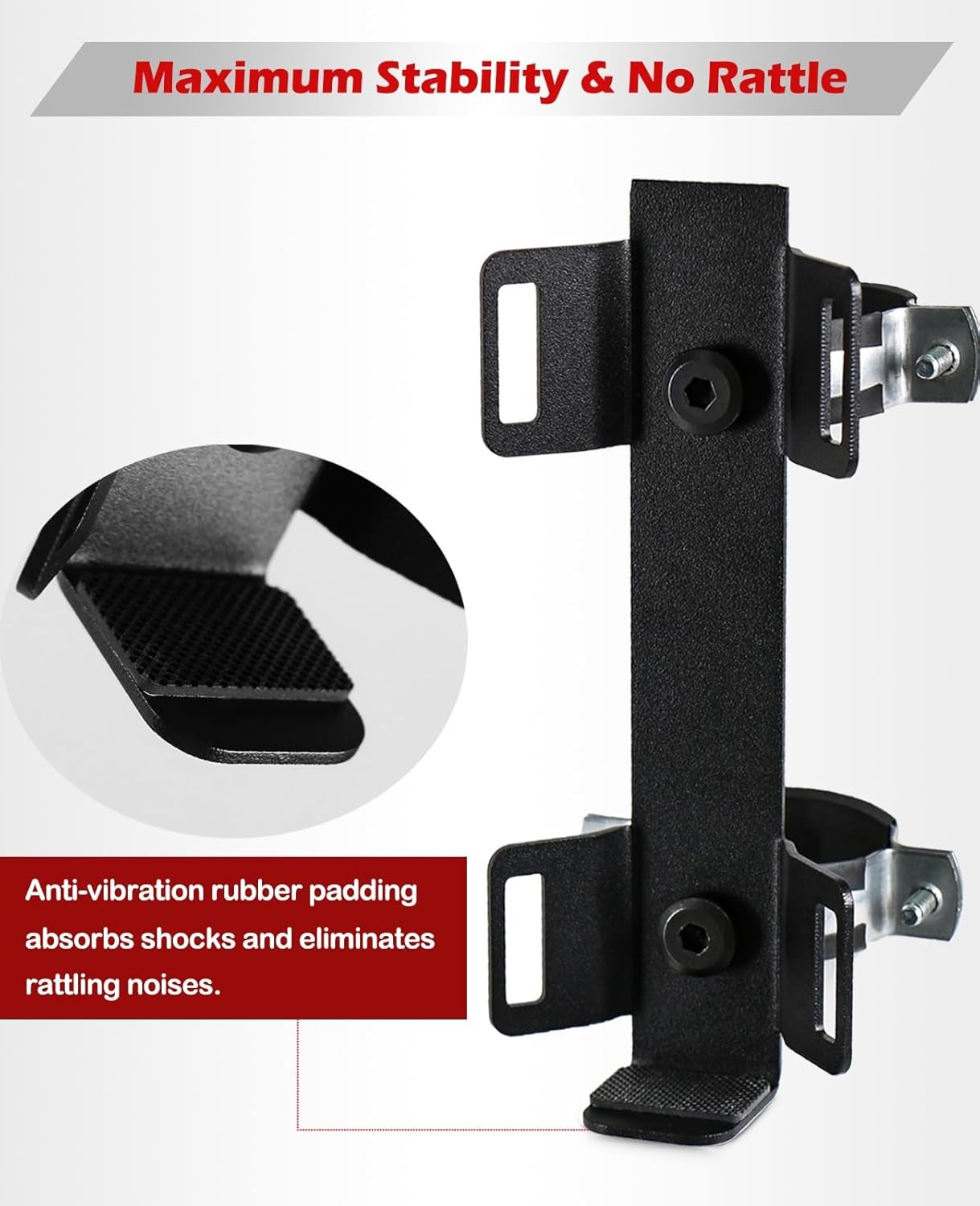 Quick Release UTV Fire Extinguisher Mount Kit Fire Extinguisher Holder Adjustabl