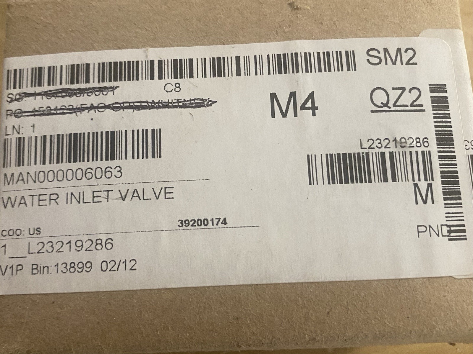 Manitowoc 000006063 Replacement Solenoid Water Valve 115V - Free Shipping
