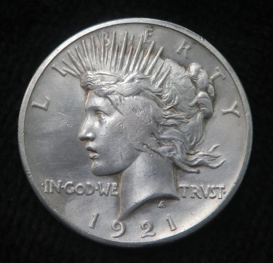 1921 Peace Dollar * 90% Silver * Key Date * Better Grade * 5345