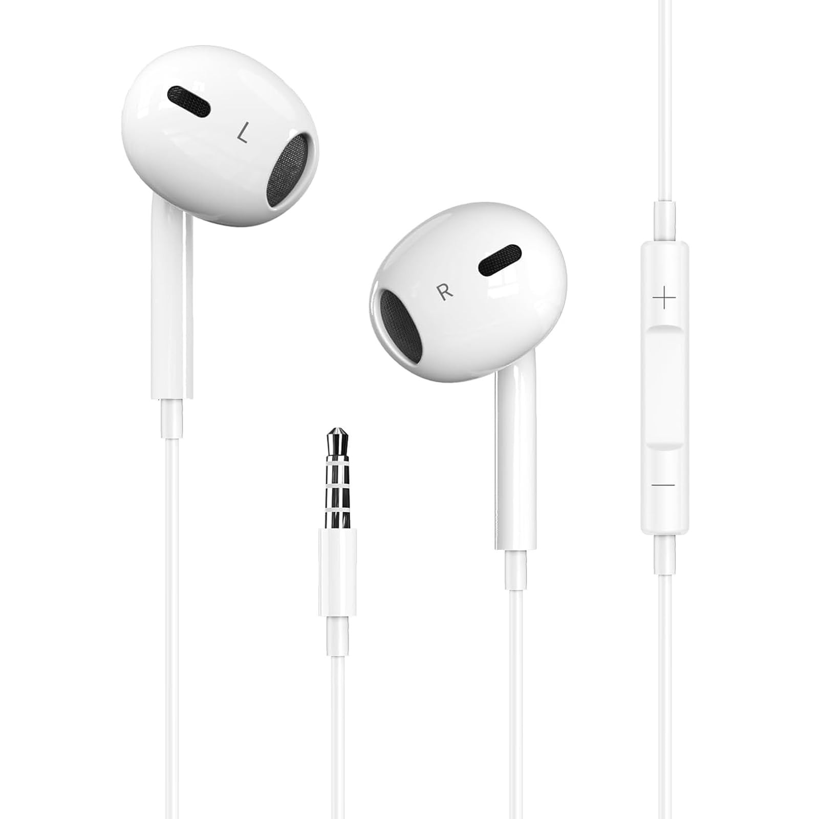 Wired iPhone Earbuds/Headphones/Earphones with 3.5mm for iPhone,iPad