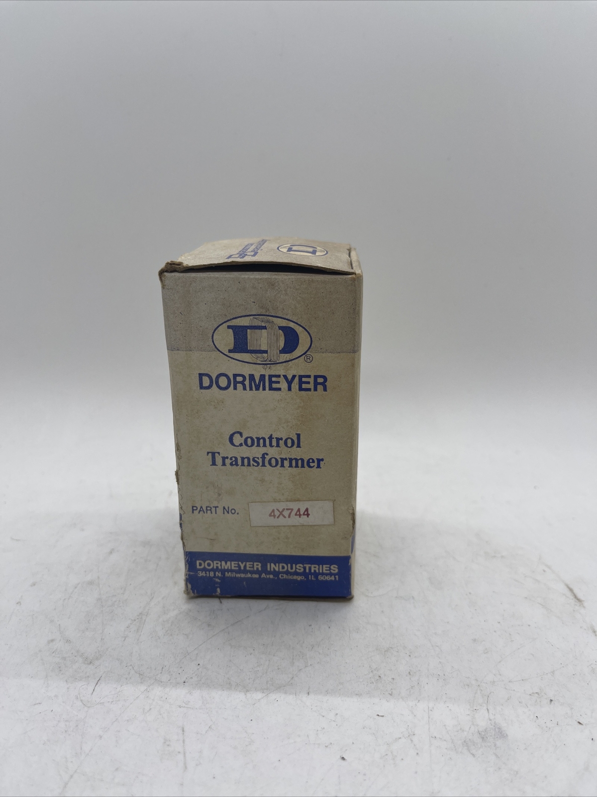 Dormeyer Universal Mount Control Transformer 4X744 120VAC 20VA