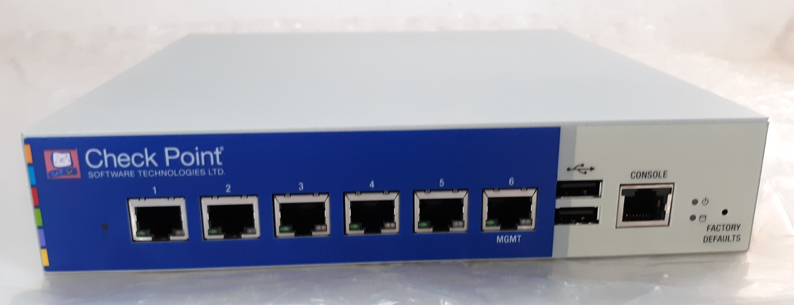 Check Point T-110 12V 3.33 or 3A 6-Port Gigabit Firewall NO AC Adapter NEW *OB*