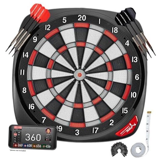 SDBA1 and SDBC4 Electronic Soft Tip Smart Dartboard with Online Game SDB 4.0