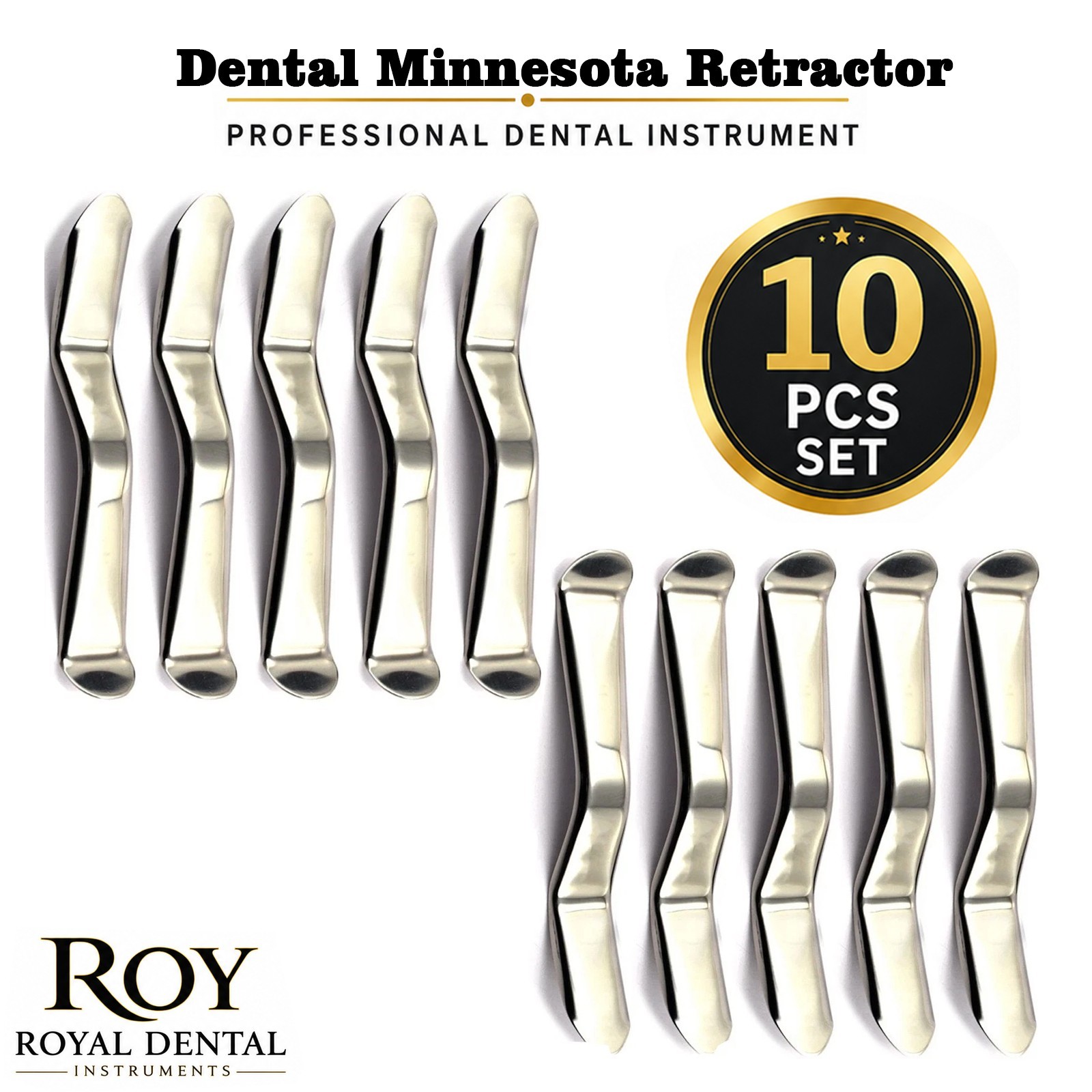 Dental Minnesota Retractor Surgical Implant Tongue Lip & Cheek Instruments CE