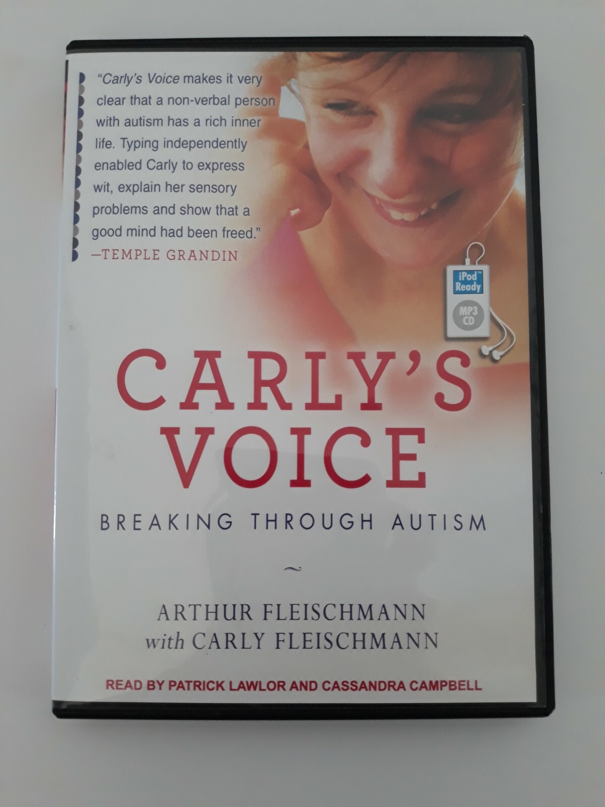 Carly's Voice: Breaking Through Autism  sensory audiobook 12 hours unabridged T5