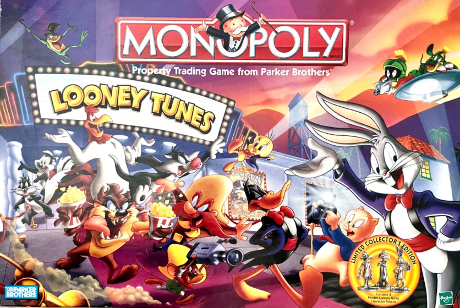 Monopoly Looney Tunes Classic Game Replacement Parts Pawns, Cards, More UPick!