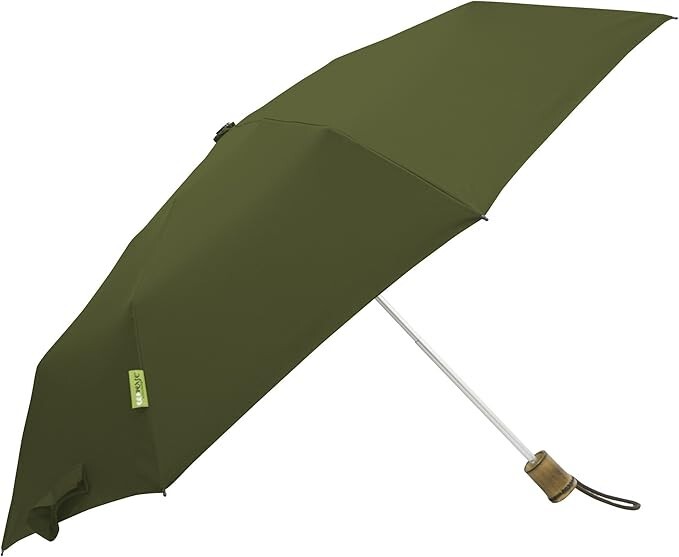 Ecoverse By ShedRain 42” Span Compact Green Disney Promo Manual Umbrella - New!