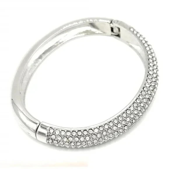 Premier Designs Jewelry ALL DOLLED UP Hinged Bangle Bracelet New