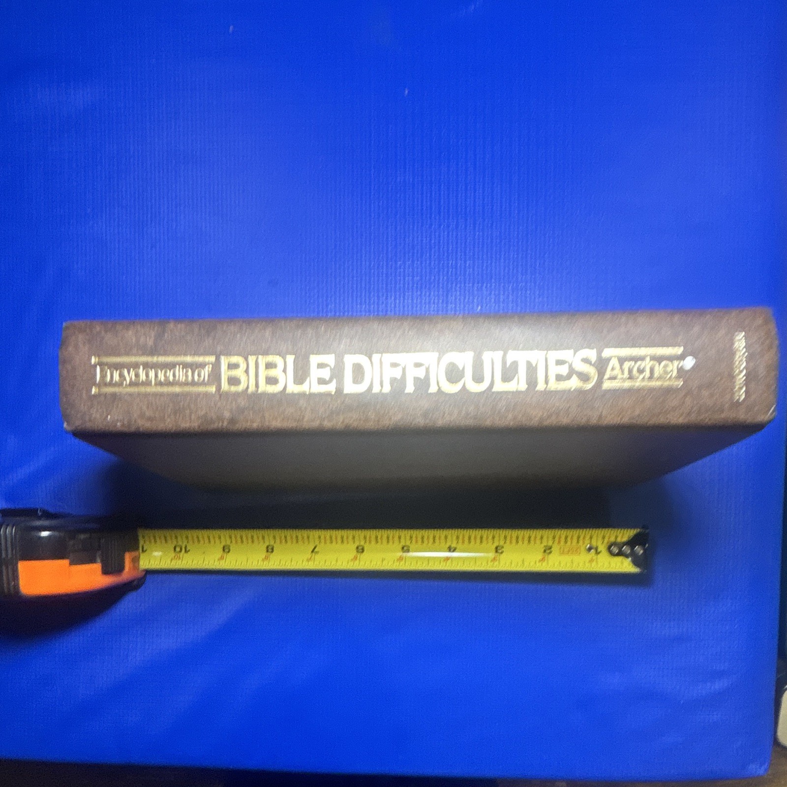 ENCYCLOPEDIA Of BIBLE DIFFICULTIES Gleason L Archer 1982 Print HARDCOVER GREAT